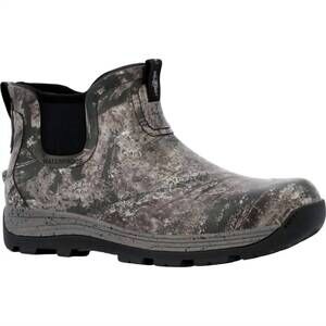 NEW ROCKY men's realtree aspect soft toe stryker 5” waterproof pull on boot in m